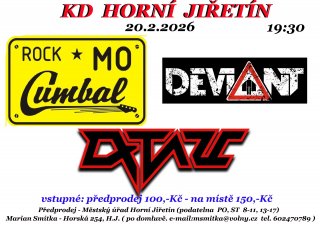 Koncert_Cumbal / Deviant / Extaze 