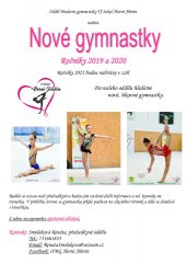 Oddíl Moderní gymnastiky_nábor
