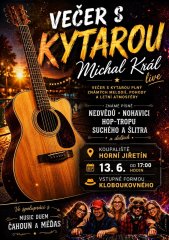 Večer s kytarou na koupališti 
