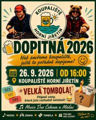 Dopitná na koupališti 2026