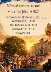 Městské slavnosti a pouť Horní Jiřetín 2026