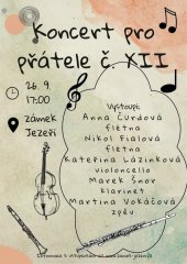 Koncert na Státním zámku Jezeří 
