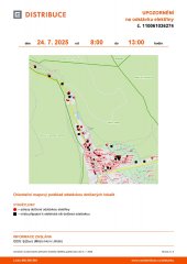 ‼ Oznámení o plánovaném přerušení dodávky elektrické energie č. 110061036274