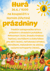 Hurá prázdniny na koupališti