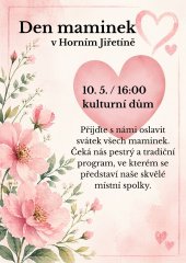 Den maminek v kulturním domě