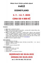 VÝLET DO DISNEYLANDU 