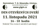 Gymnázium T. G. Masaryka_Den otevřených dvěří