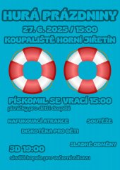 Hurá prázdniny na koupališti