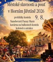 Městské slavnosti a pouť Horní Jiřetín 2026