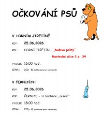 Očkování psů