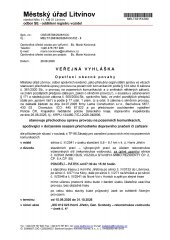 ‼ PŘECHODNÁ ÚPRAVA PROVOZU NA POZEMNÍCH KOMUKACÍCH_UZAVÍRKA