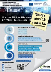 11. výzva MAS Naděje 