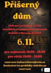 Příšerný dům_KLUB PRO TEENAGERY