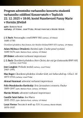 Adventní varhanní koncert 