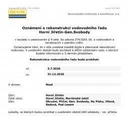 Rekonstrukce vodovodu_Generála Svobody
